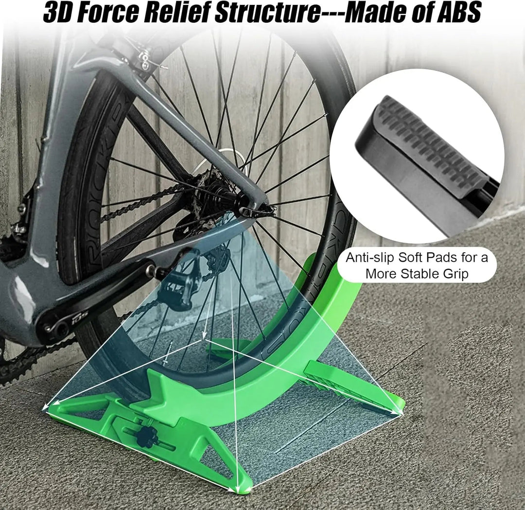 BowLift | RideLock® — Finally Worry-Free: Perfect Stability for Your Bike that Lasts and Protects!