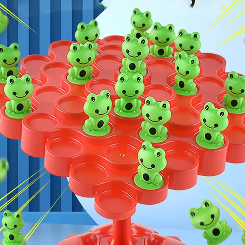 BowLift | Frog Balance Game Set – Montessori Toy for Promoting Motor Skills in Children