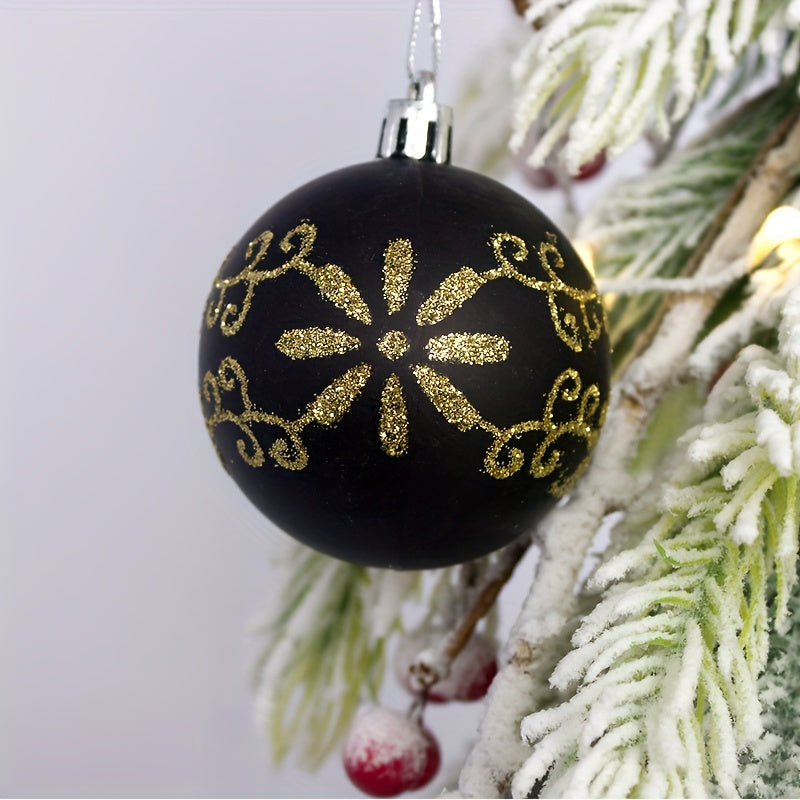 BowLift | Christmas Tree Baubles Set – Plastic Hanging Ornaments