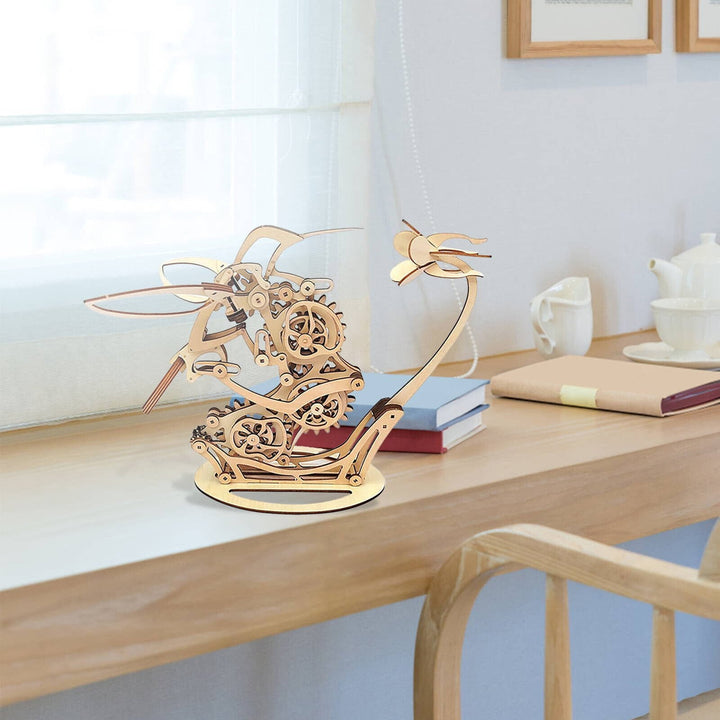 BowLift | 3d Wooden Mechanical Hummingbird