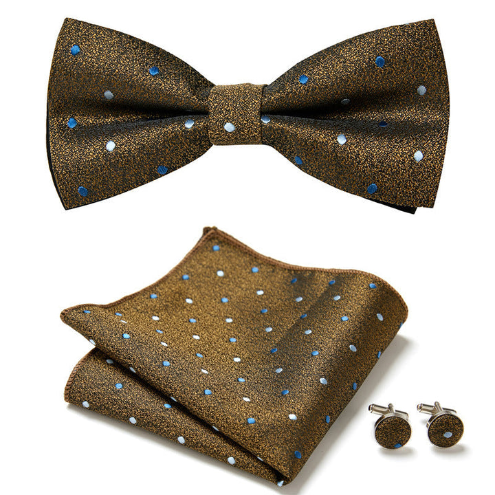 Three-piece set with stylish bow ties Bowlift
