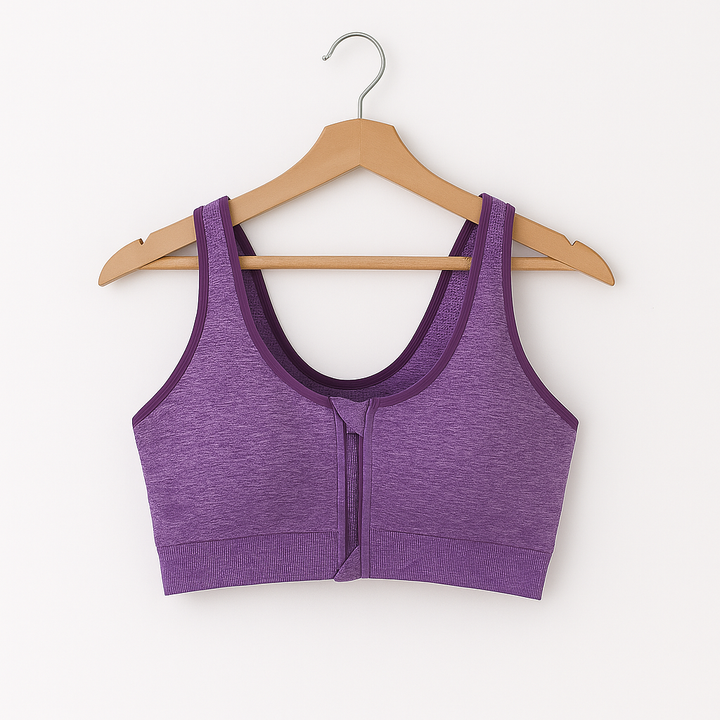 BowLift | Women’s Sports Bra with Front Zipper Breathable