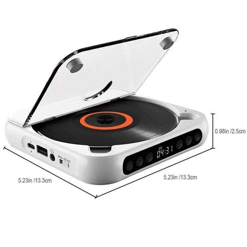 BowLift | Portable Bluetooth-compatible CD Player
