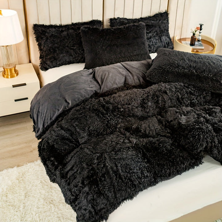 BowLift | Ultra Soft Plush Duvet Cover Set with Zipper - Luxury & Comfort