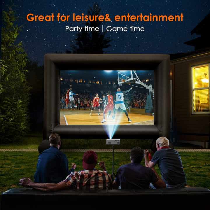 BowLift | Ultra-Bright Mini Projector 3000 Lumen – Portable, HDTV & USB, Ideal for Home Cinema & Outdoors!