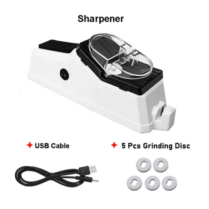 Electric knife sharpener for kitchen knives | Bowlift