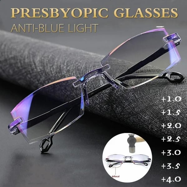 BowLift | New Sapphire High Hardness Anti-Blue Dual-Use Reading Glasses