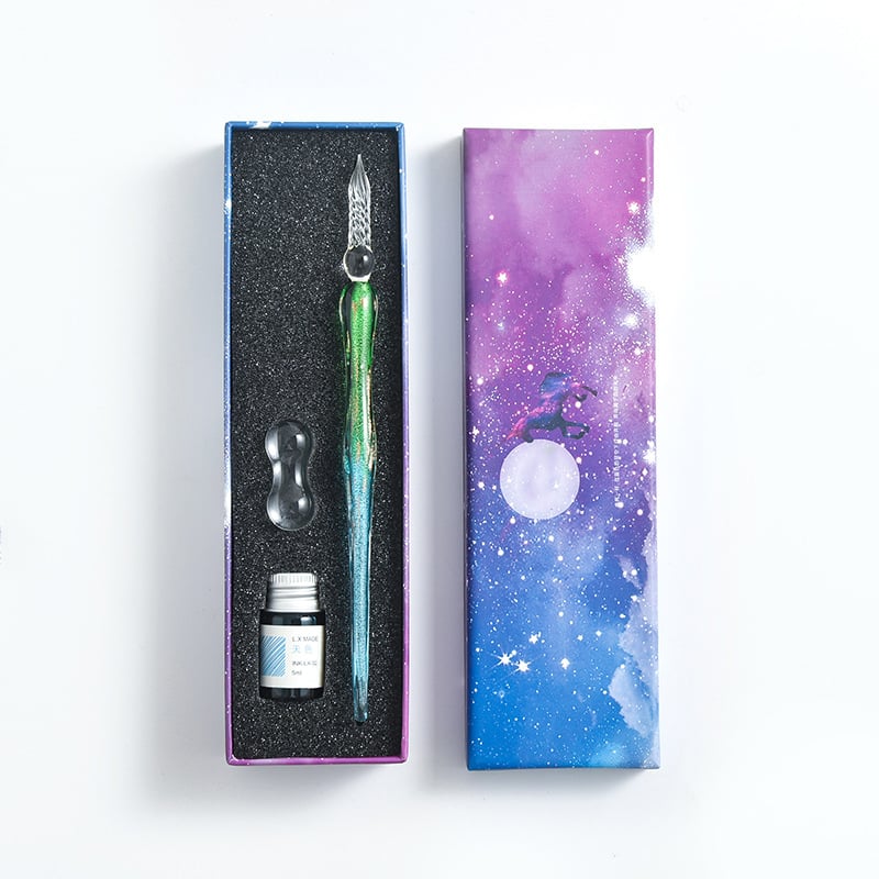 BowLift | Calligraphy Glass Dip Pen Ink Set
