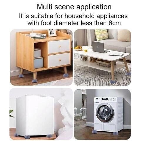 BowLift | Vibration-free washing machine feet - 4 pcs