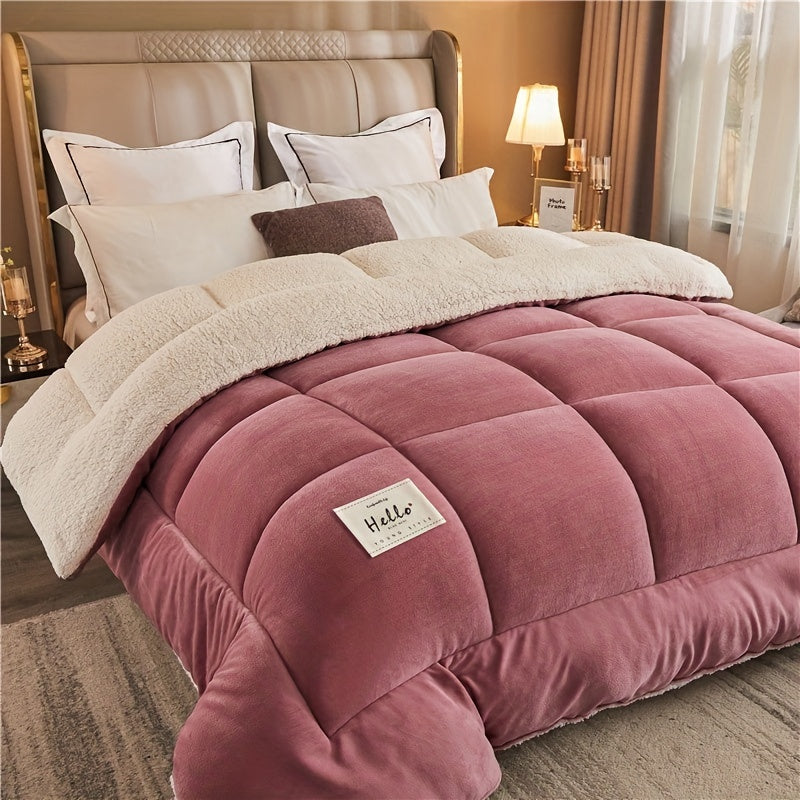 Three-layer, cuddly comfort blanket for cold nights – extra warm and soft | Bowlift