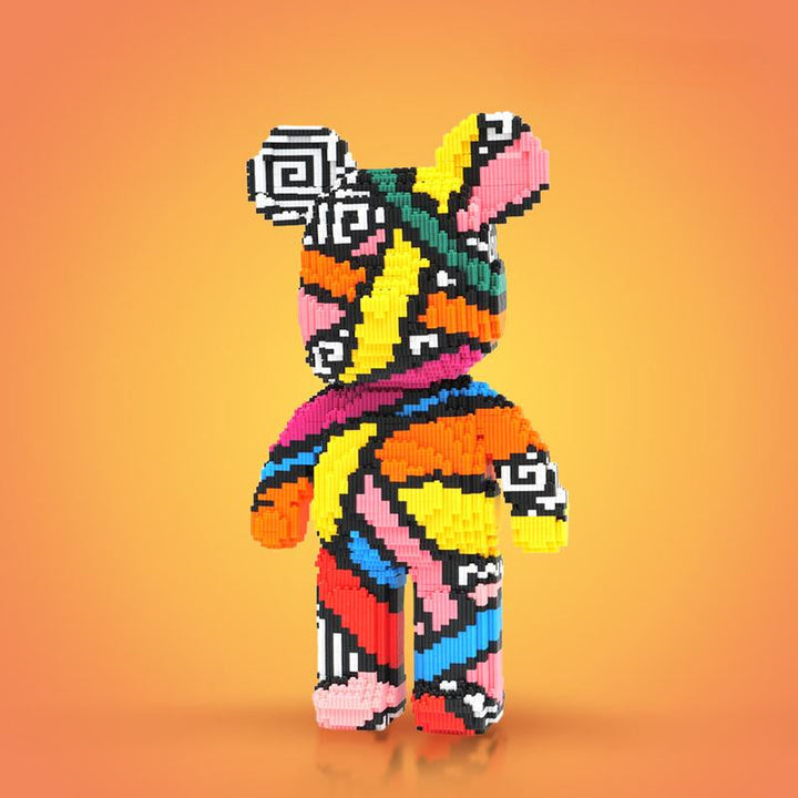 BowLift | DIY Pixel Art Block Bear Figures – Creative Building & Collectible Display
