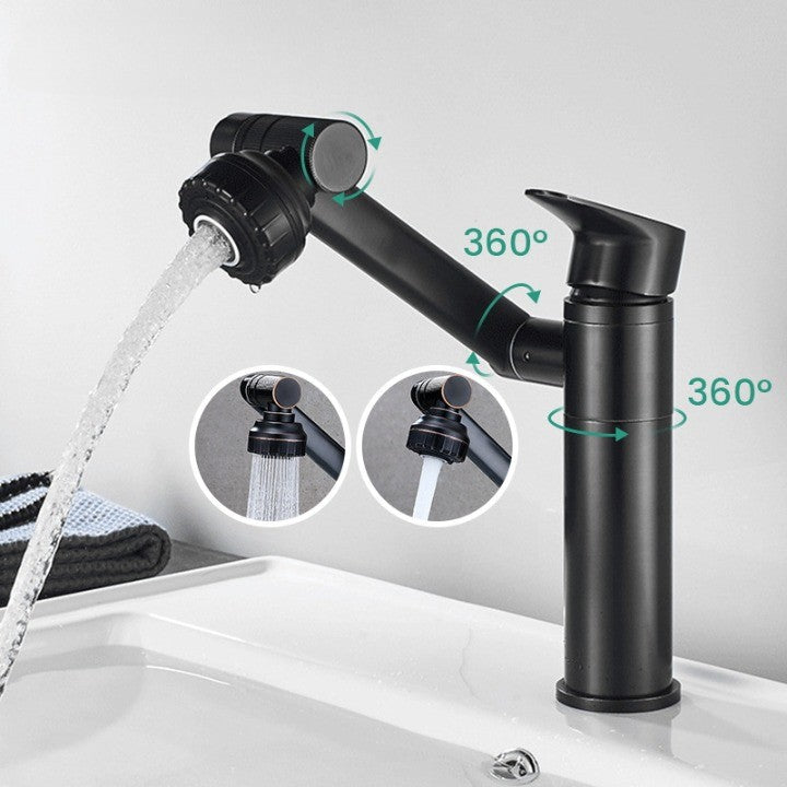 Rotating Elegant Multifunctional Mounted Modern Faucet | Bowlift