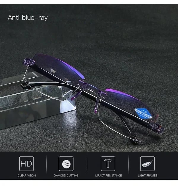 BowLift | New Sapphire High Hardness Anti-Blue Dual-Use Reading Glasses