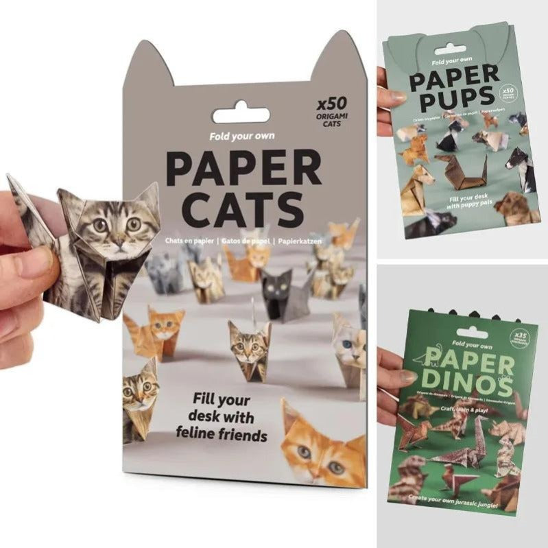 BowLift | 50-Sheet Cat Origami Kit