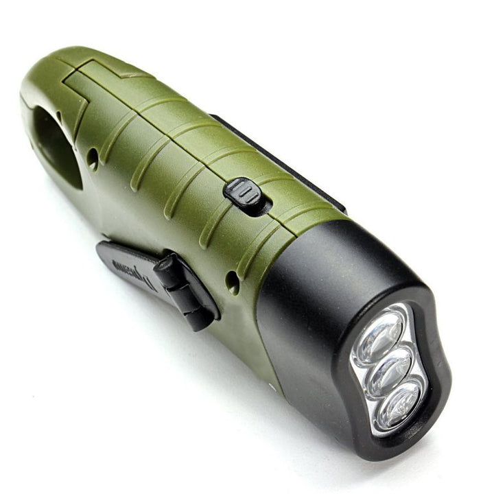 BrightTrail Solar-Crank-LED-Flashlight | Bowlift