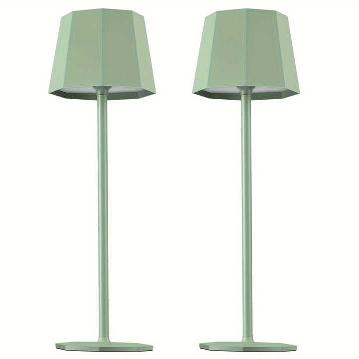 DuoGlow | Battery-Powered 2-Piece Set Cordless Table Lamp Bowlift