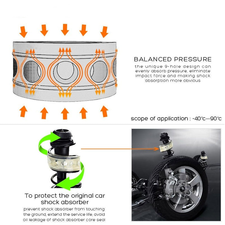 BowLift | Car Comfort Shock Absorber Spring Bumper