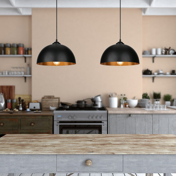 Retro Metal Lampshade 2 Pieces | Bowlift
