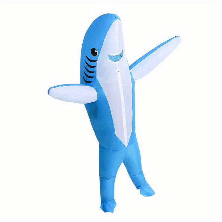 BowLift | Unisex Inflatable Shark Halloween Costume | Funny Full Body