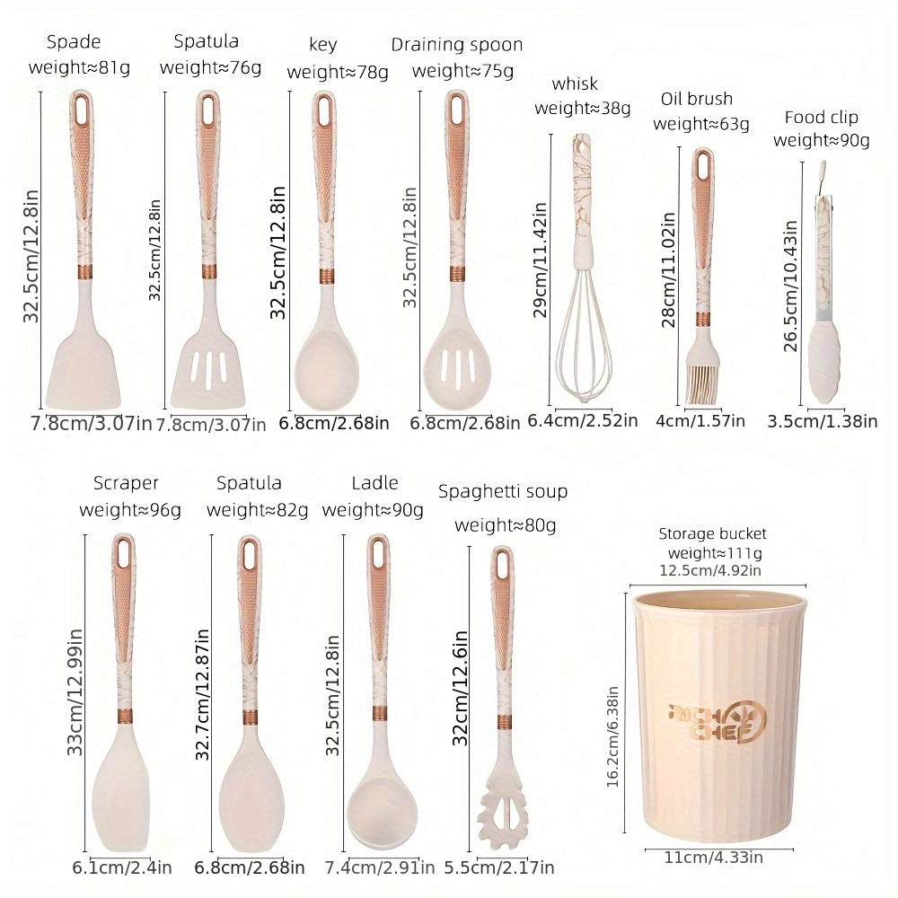 BowLift | Premium Cooking - Cooking pleasure with the Elegant Silicone Kitchen Utensil Set