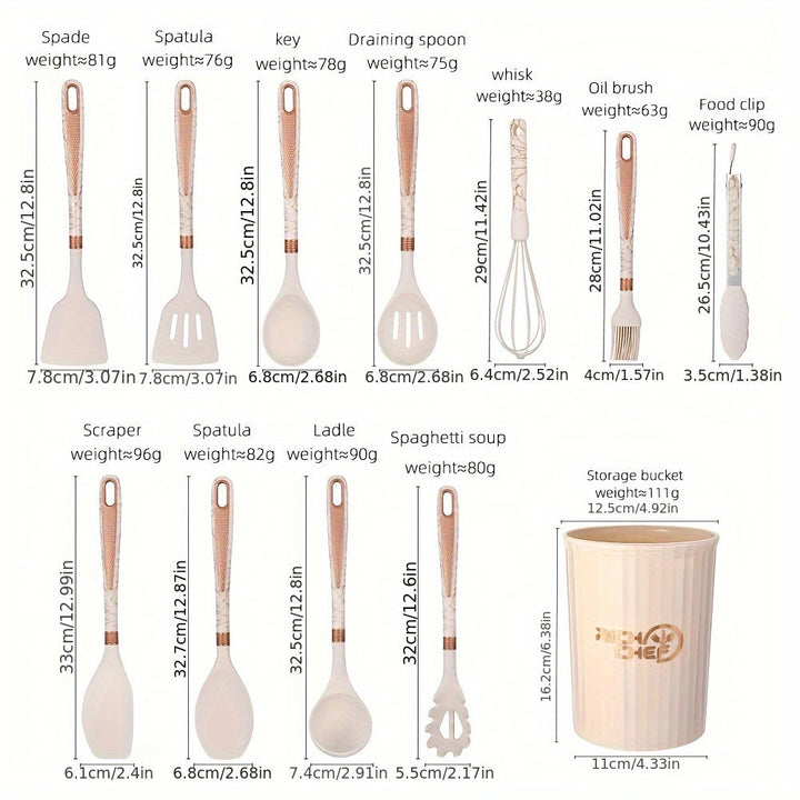 BowLift | Premium Cooking - Cooking pleasure with the Elegant Silicone Kitchen Utensil Set