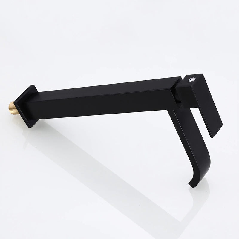 BowLift | Matte black cold water single faucets for sink installation