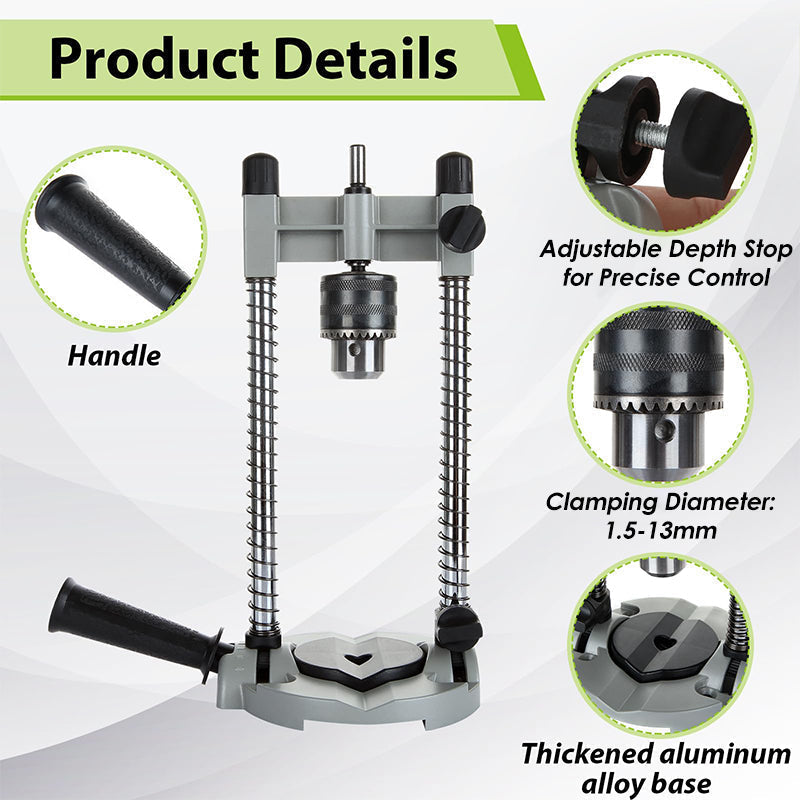 Drill stand with adjustable angle 45–90° | Bowlift