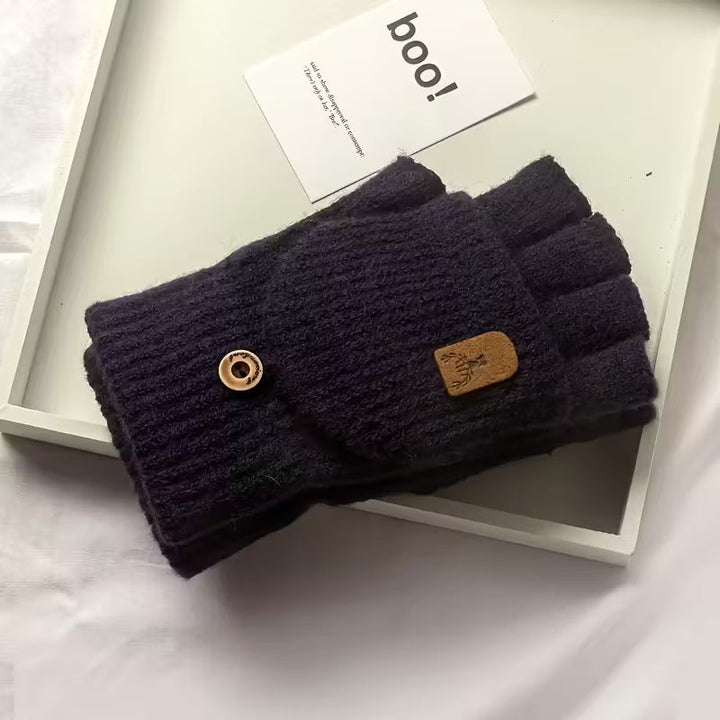 BowLift | Men's WinterPro Fingerless Gloves – Thick, Warm and Comfortable