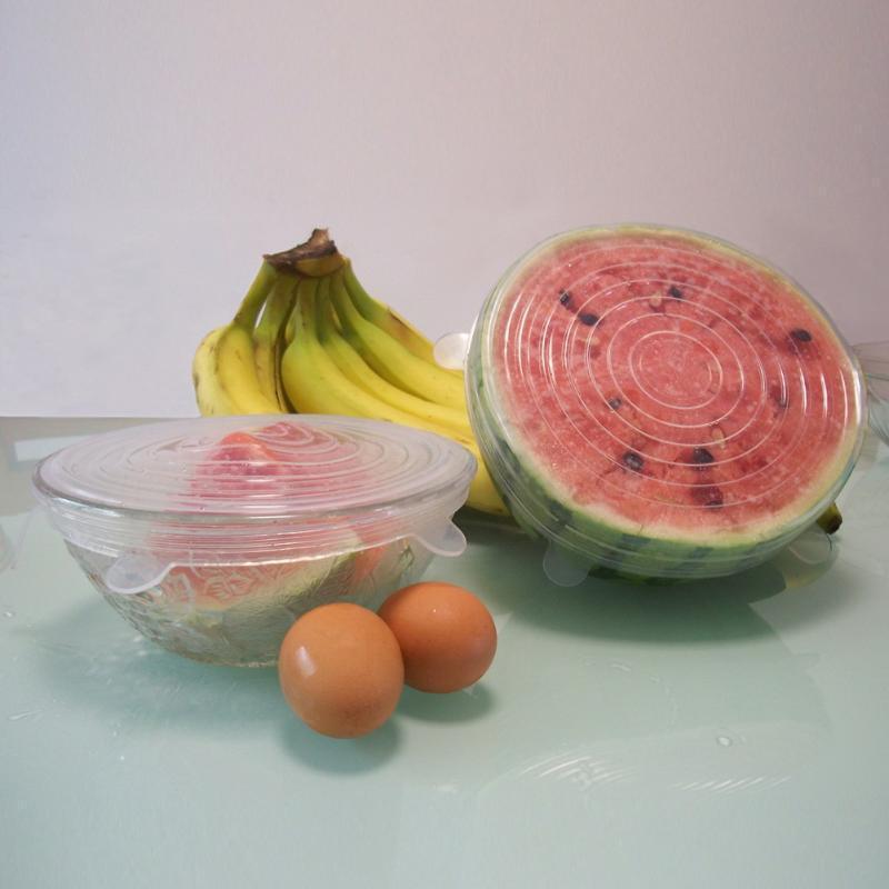 BowLift | Reusable Silicone Stretch Lids  6pcs Universal Bowl Lid Cover