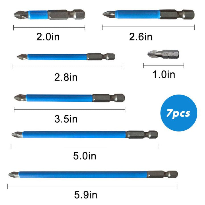 BowLift | Magnetic Anti-Slip Drill Bit (7 PCs)
