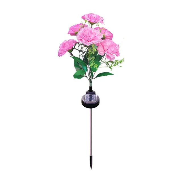 Weatherproof solar-powered lamp Bowlift