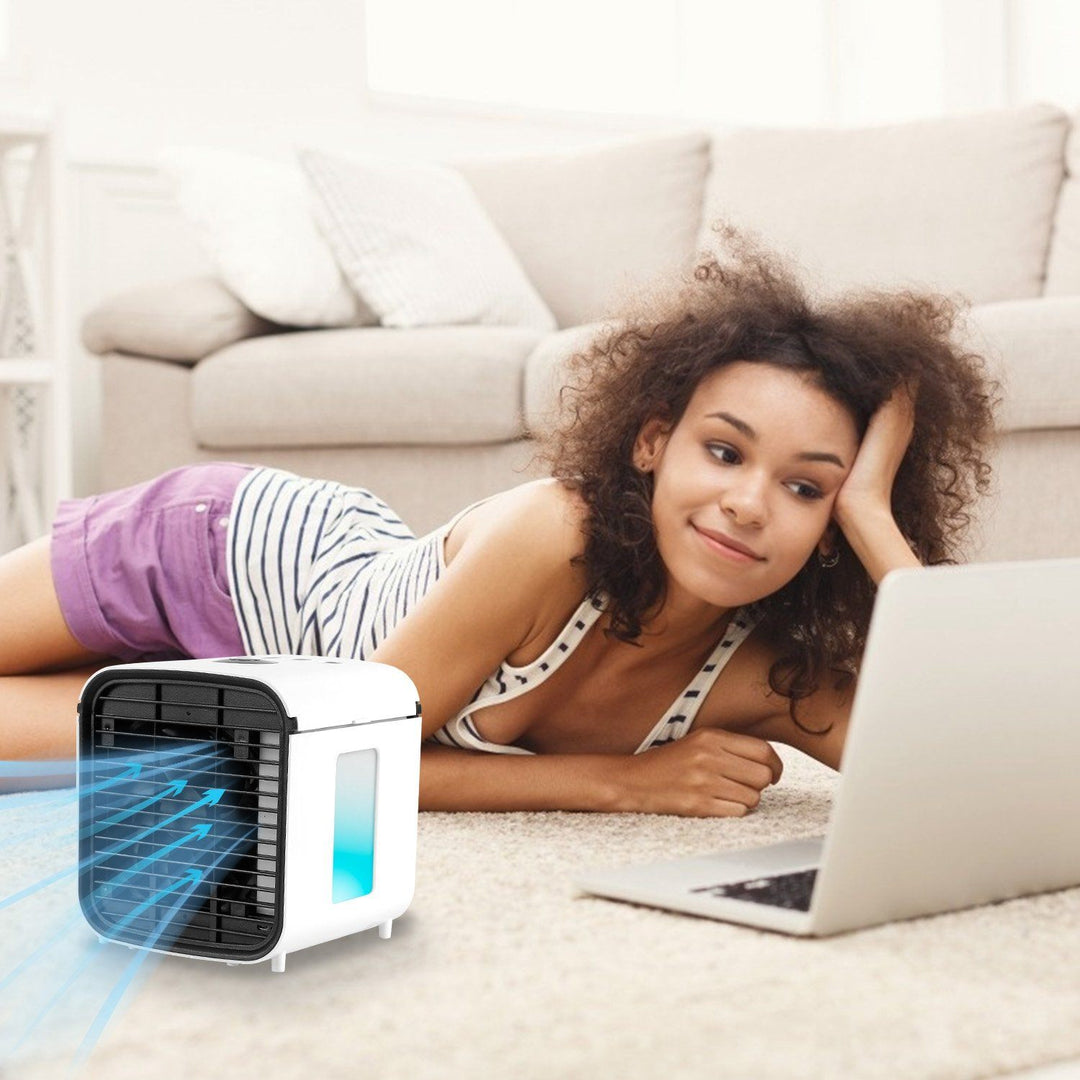 BowLift | 7-Colors Switchable Portable Mini Air Conditioner Cooler Fan