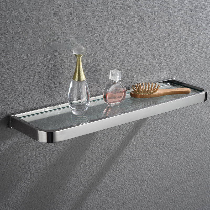 BowLift | 5-piece modern bathroom accessories as single item or in set Polished chrome bathroom set
