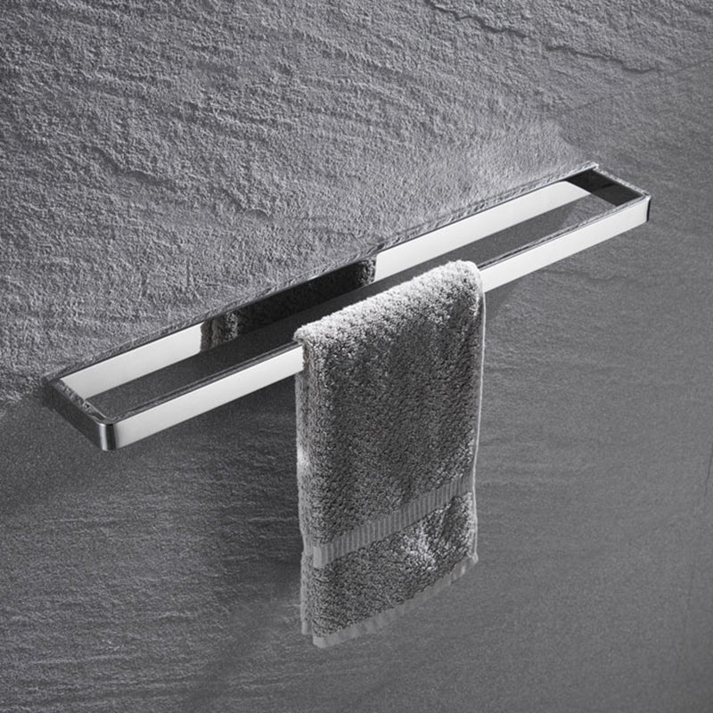 BowLift | 5-piece modern bathroom accessories as single item or in set Polished chrome bathroom set