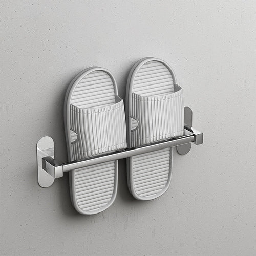 BowLift | 2-Piece Stainless Steel Slip Resistant Modern Chrome Bathroom Hardware Set