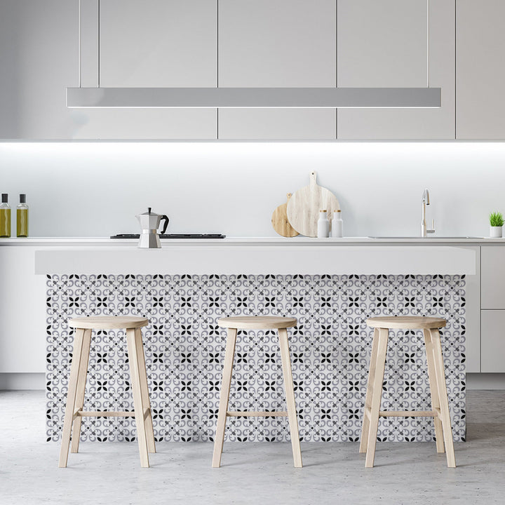 BowLift | Peel & Stick Vinyl Flooring Lightly patterned vinyl flooring with a matte sheen