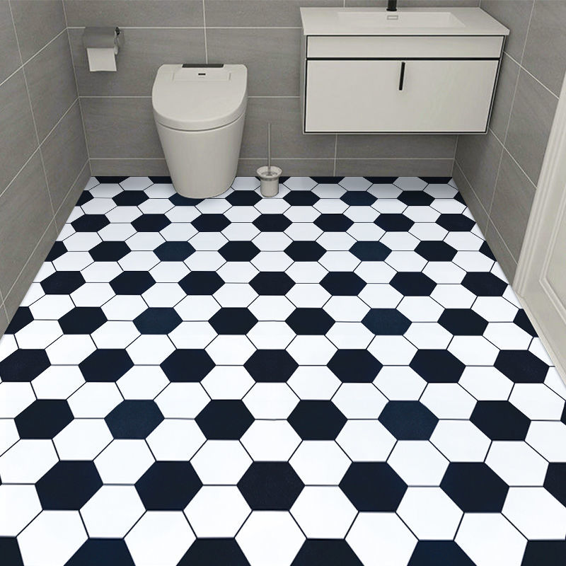 BowLift | Modern PVC Flooring Self-adhesive Geometrically Printed Low Gloss Vinyl Floor Planks