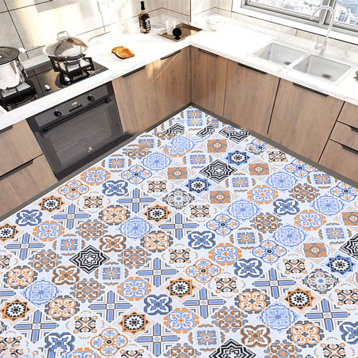 BowLift | Modern PVC Flooring Self-adhesive Geometrically Printed Low Gloss Vinyl Floor Planks