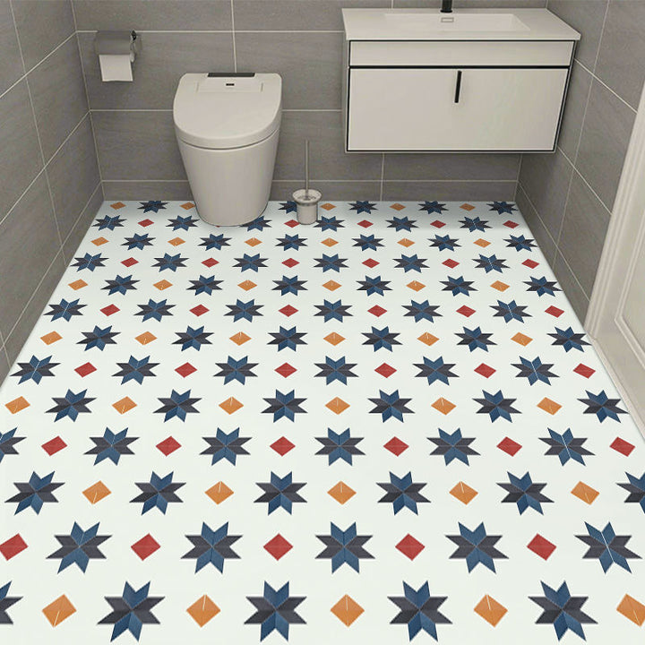 BowLift | Modern PVC Flooring Self-adhesive Geometrically Printed Low Gloss Vinyl Floor Planks