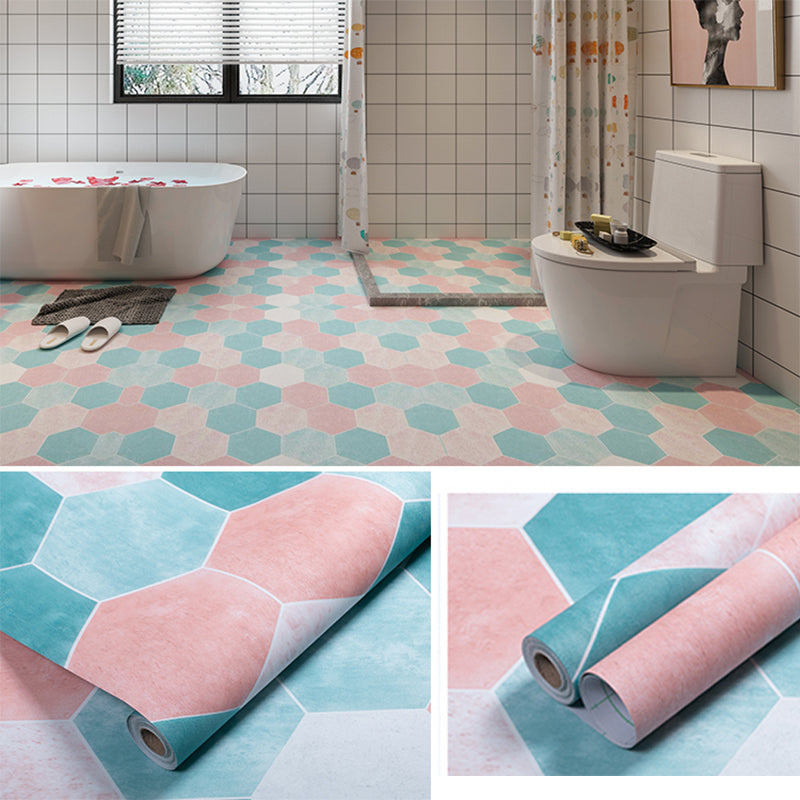 BowLift | Modern PVC Flooring Self-adhesive Geometrically Printed Low Gloss Vinyl Floor Planks