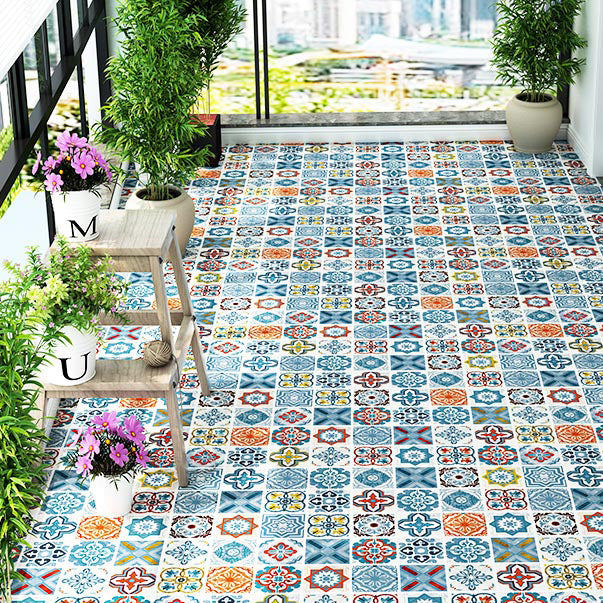 BowLift | Multi-Tonal Style Vinyl Plank Flooring Peel and Stick Porcelain Tile Look PVC Flooring