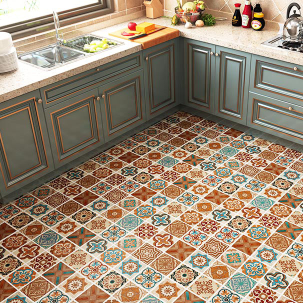 BowLift | Multi-Tonal Style Vinyl Plank Flooring Peel and Stick Porcelain Tile Look PVC Flooring