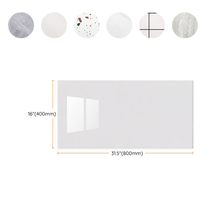 BowLift | Plastic Wallpaper Contemporary Field Tile Peel and Stick Backsplash
