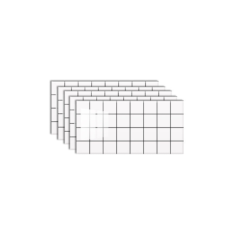 BowLift | Single Tile Peel and Stick Back Wall Waterproof Wallpaper with Rectangular Shape