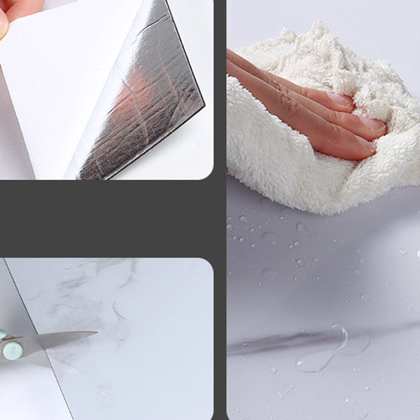 BowLift | Single Tile Peel and Stick Back Wall Waterproof Wallpaper with Rectangular Shape