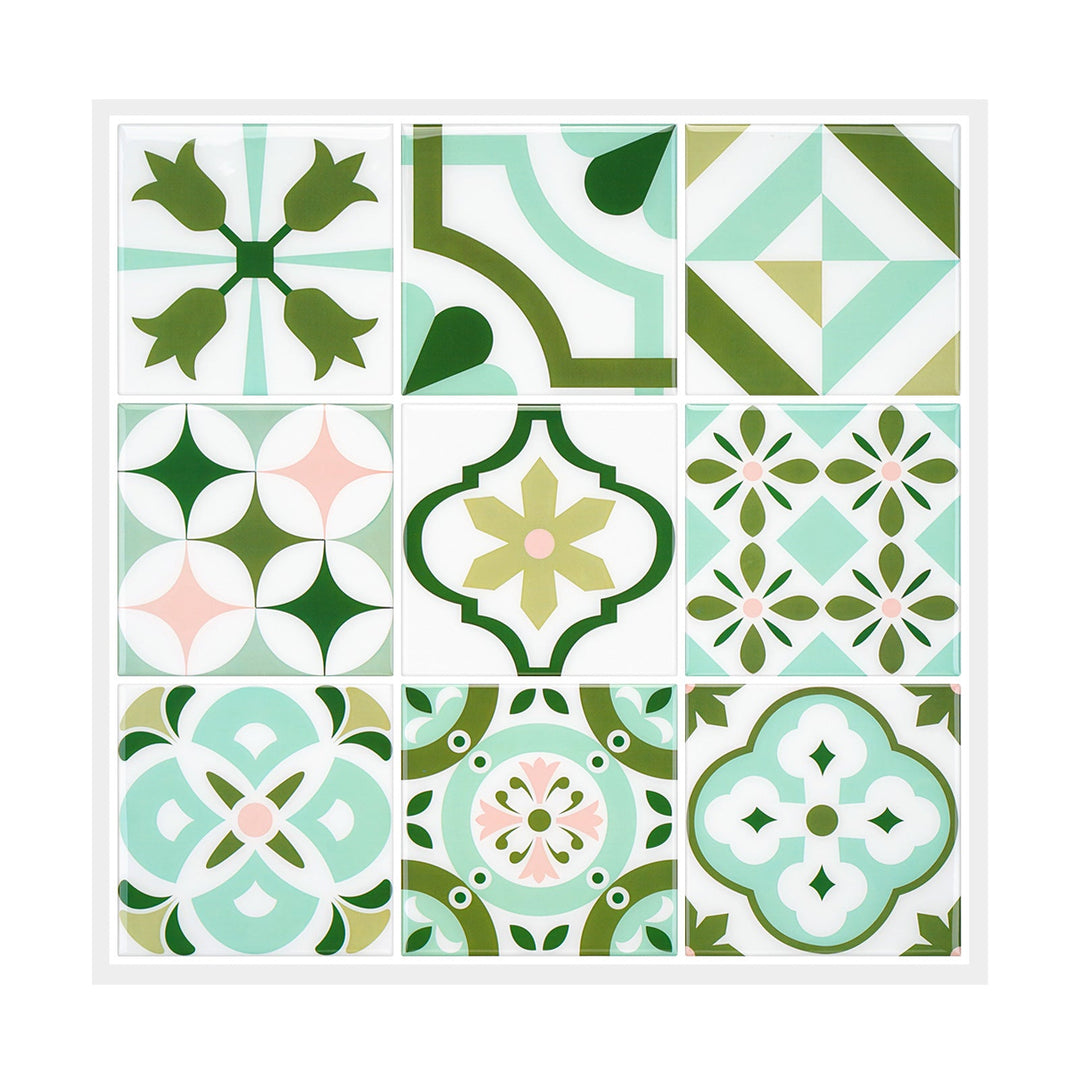 BowLift | Mosaic tile peel & stick Modern plastic tile peel & stick