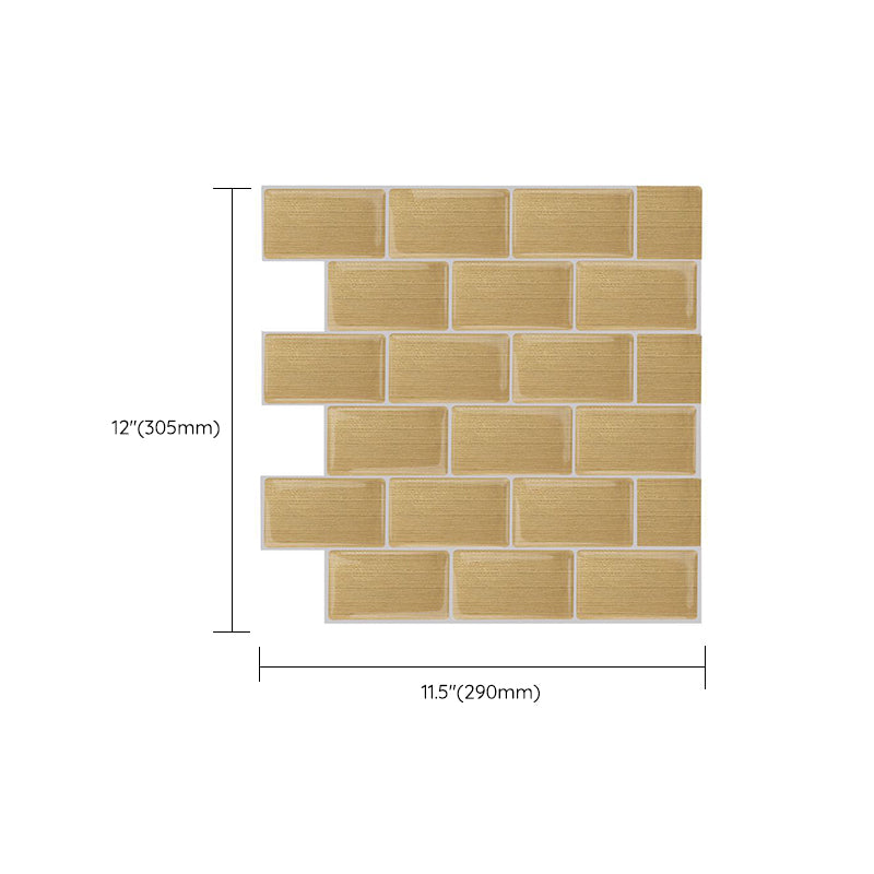 BowLift | Modern Peel & Stick Mosaic Tile PVC Herringbone Peel and Stick Wall Tile