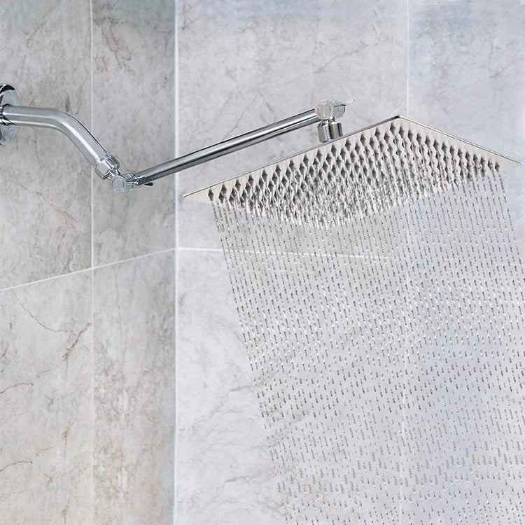 BowLift | Modern square shower head wall mount standard spray fixed shower