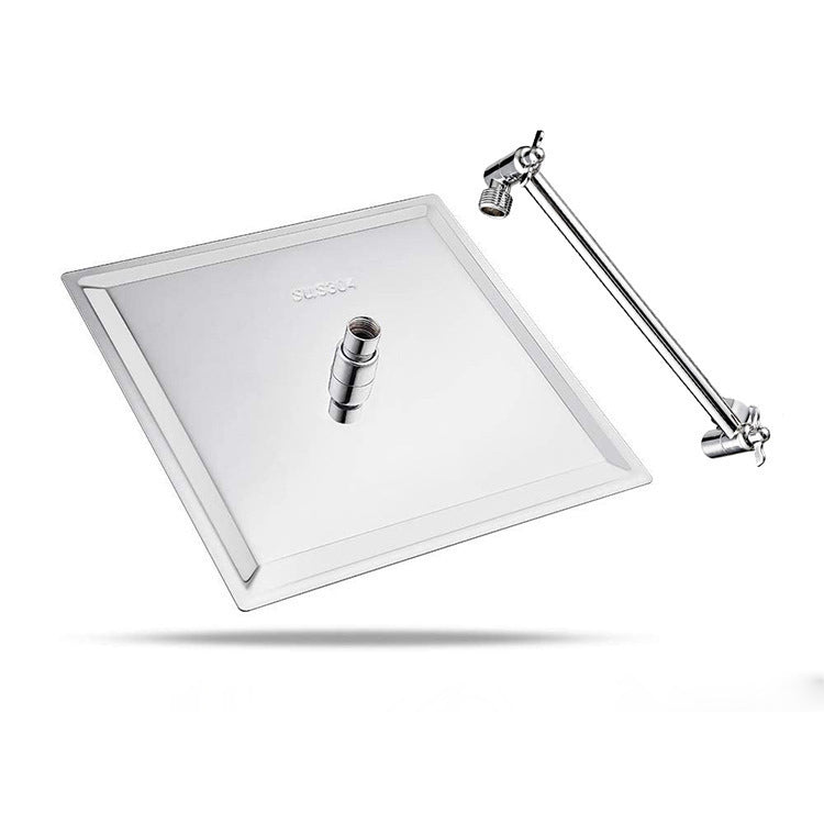 BowLift | Modern square shower head wall mount standard spray fixed shower