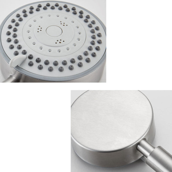 BowLift | Standard Spray Shower Head Polished Nickel Handheld Shower